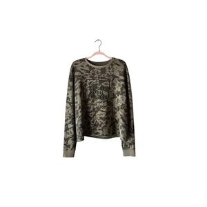 Vans Olive Camouflage Women's Hoodie